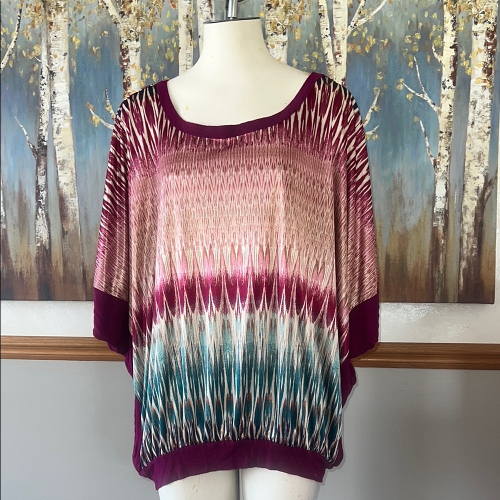 a.n.a Multicolor Patterned Blouse